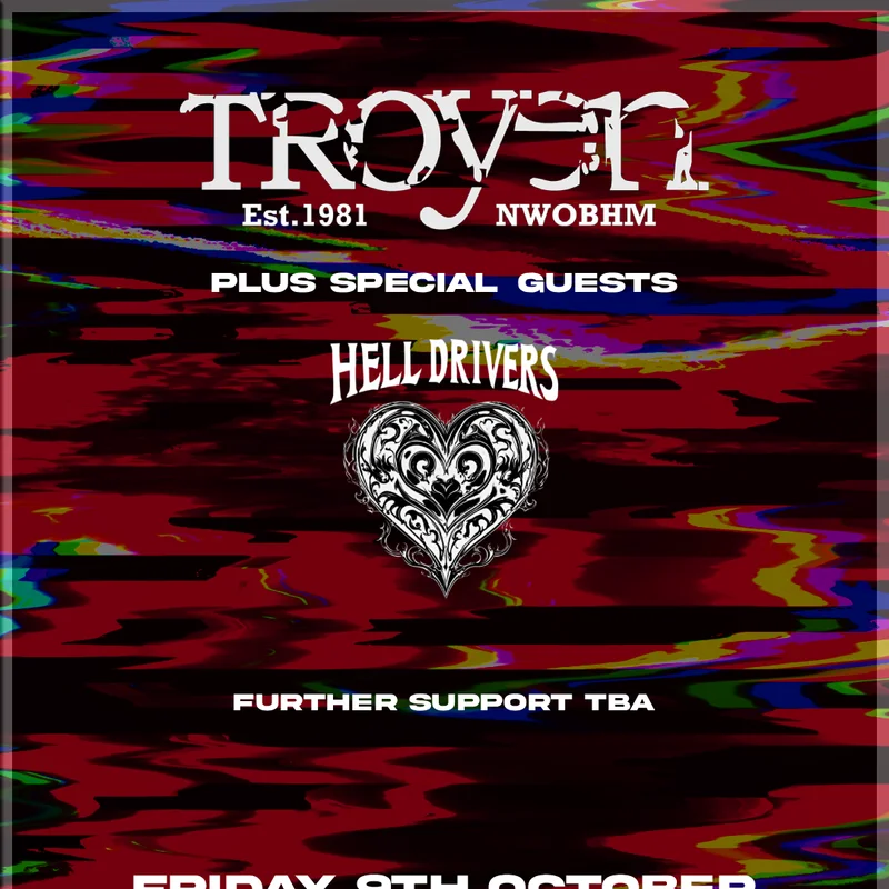 Hammerdown NWOBHM Nights: Troyen, Hell Drivers and more TBA