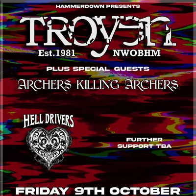 Hammerdown NWOBHM Nights: Troyen, Hell Drivers and more TBA
